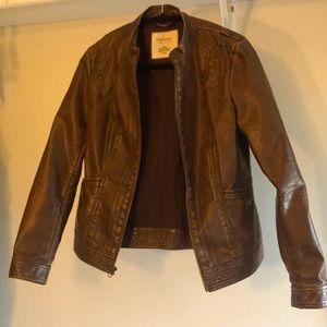 Woman’s leather jacket